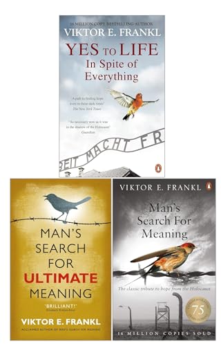 Viktor E. Frankl 3 Book Collection – Man's Search for Meaning, Yes to Life & Man's Search for Ultimate Meaning - By Viktor E. Frankl - Paperback