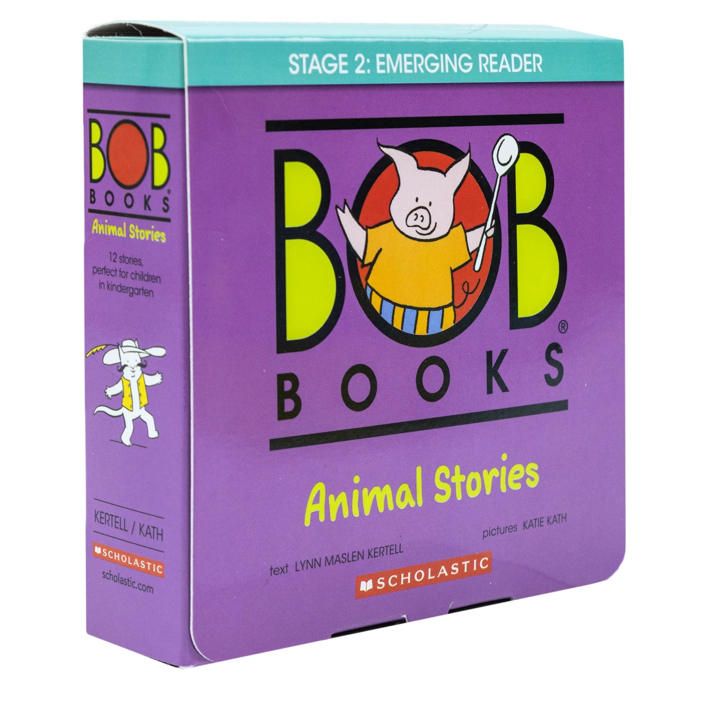 Bob Books Animal Stories – 12 Book Set: Stage 2 Emerging Readers - By Scholastic - Paperback