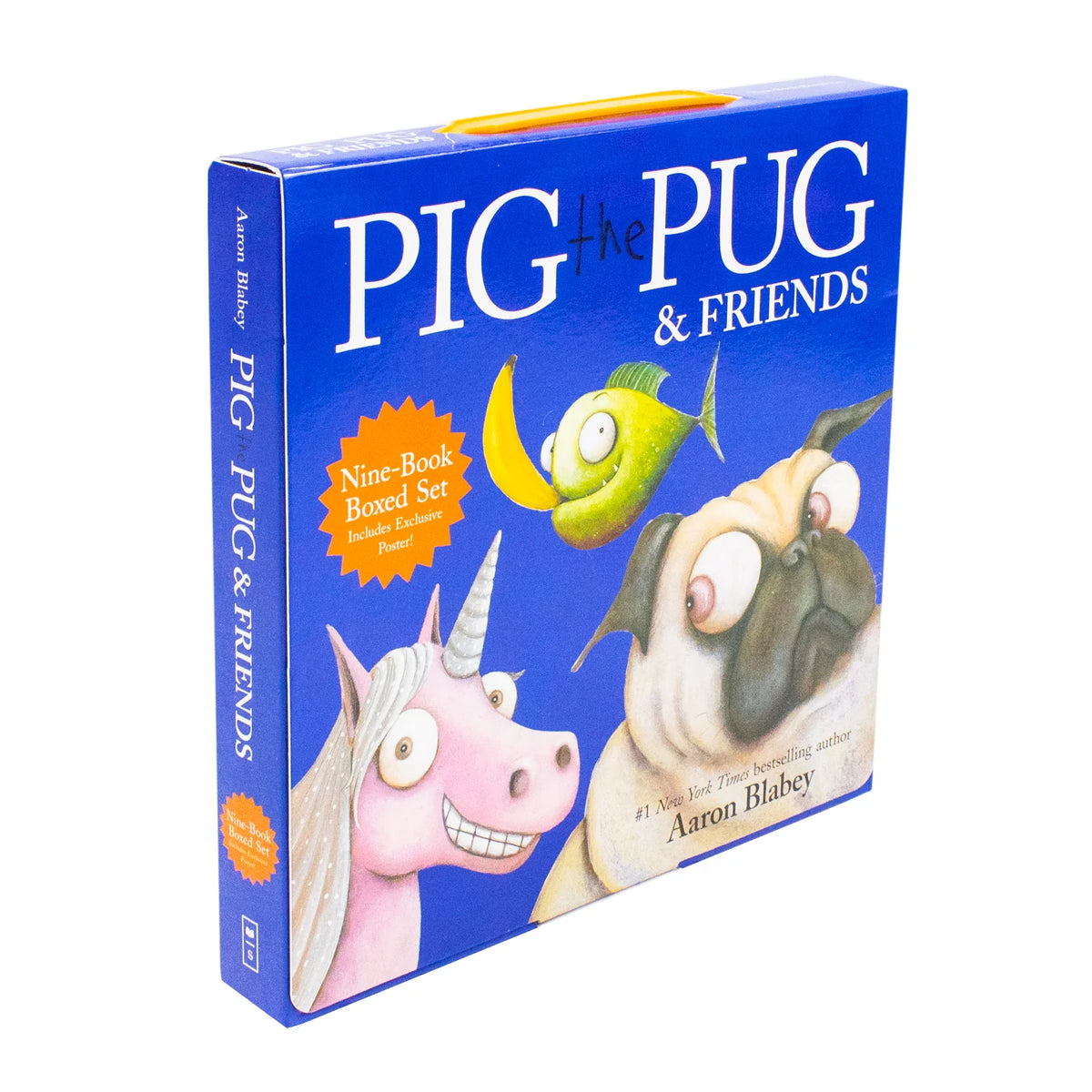 Pig the Pug & Friends Collection – 9 Book Box Set: Pig the Pug, Pig the Fibber, Pig the Winner & More - By Aaron Blabey - Paperback