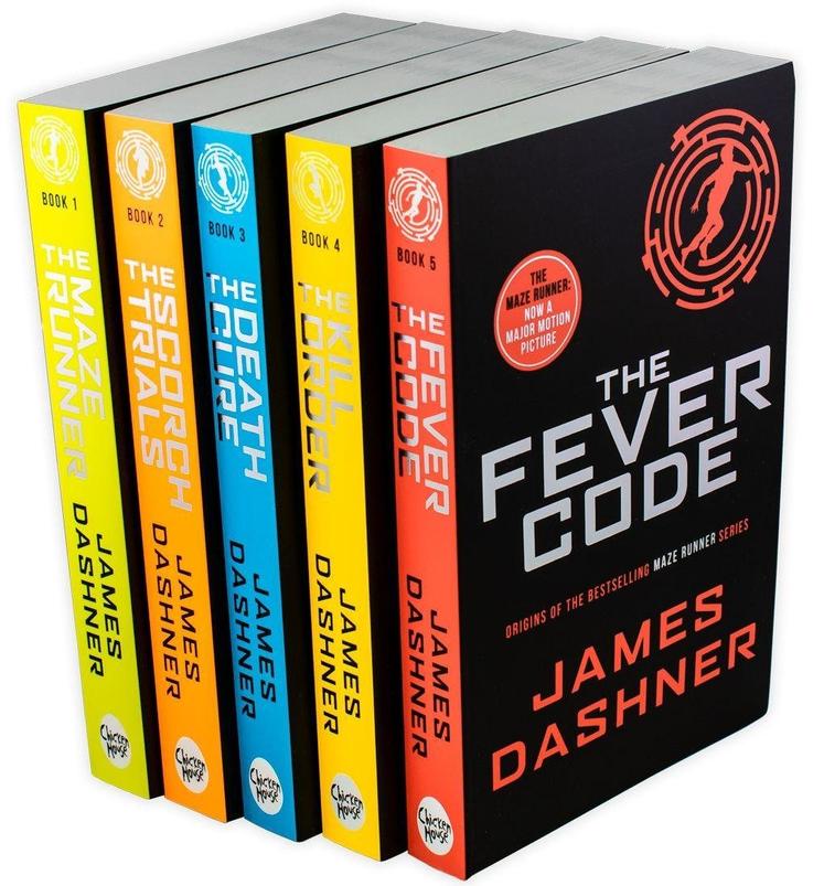 Maze Runner Series – Complete 5 Book Collection: The Maze Runner, The Scorch Trials, The Death Cure & More - By James Dashner - Paperback