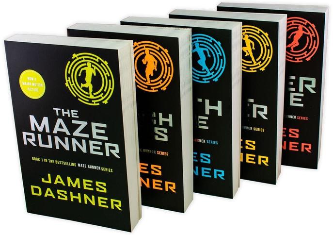 Maze Runner Series – Complete 5 Book Collection: The Maze Runner, The Scorch Trials, The Death Cure & More - By James Dashner - Paperback