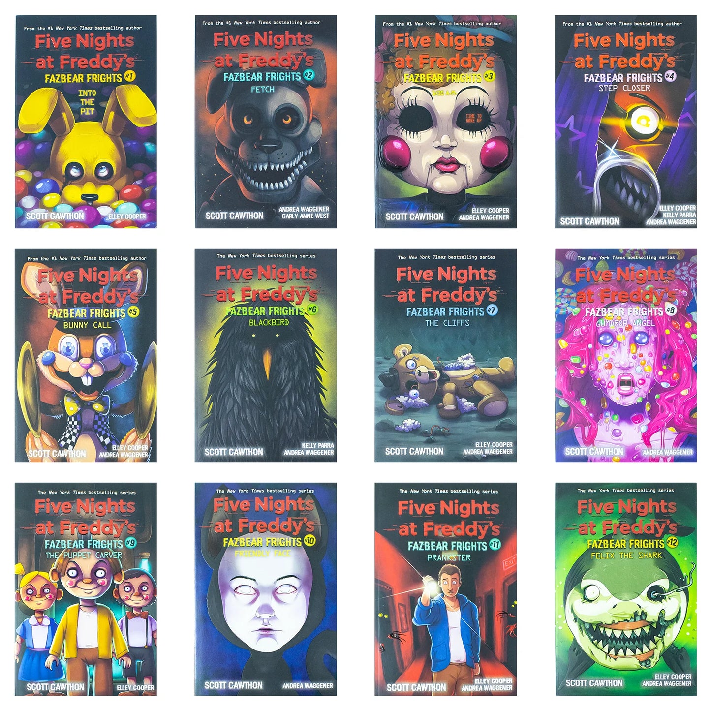 Five Nights at Freddy's: Fazbear Frights – 12 Book Box Set: Spooky Horror, Creepy Mystery & Supernatural Tales - By Scott Cawthon