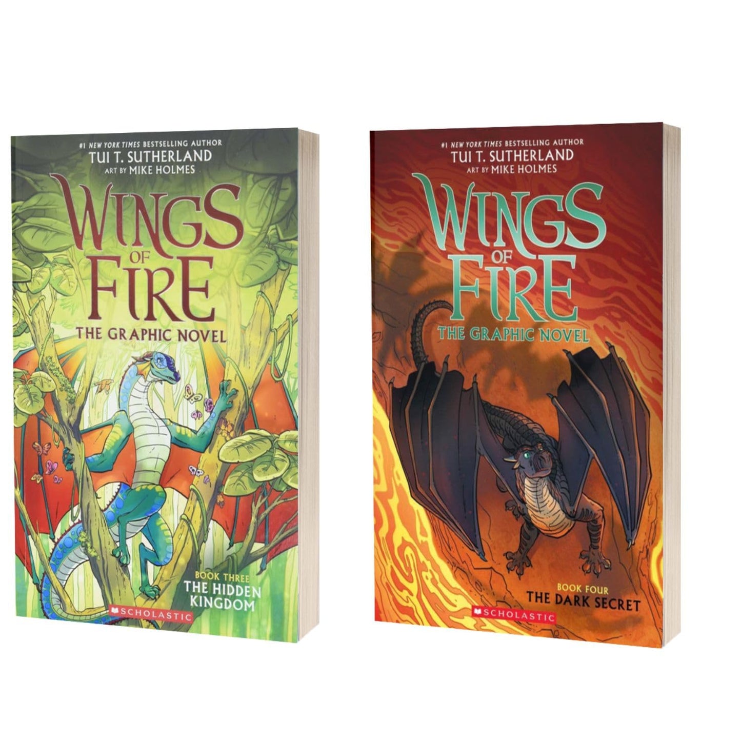 Wings of Fire Graphic Novels (10 Books) Series Set Graphix (Books 1-9 + Darkstalker)