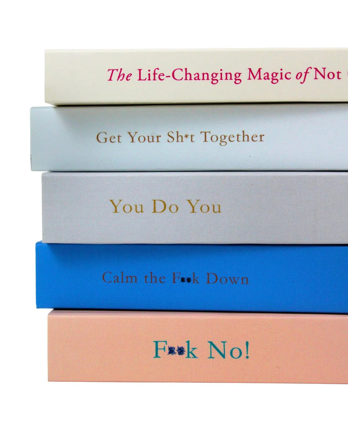 The No Fcks Given Guide – 5 Book Collection Set: The Life-Changing Magic of Not Giving a Fck & More - By Sarah Knight