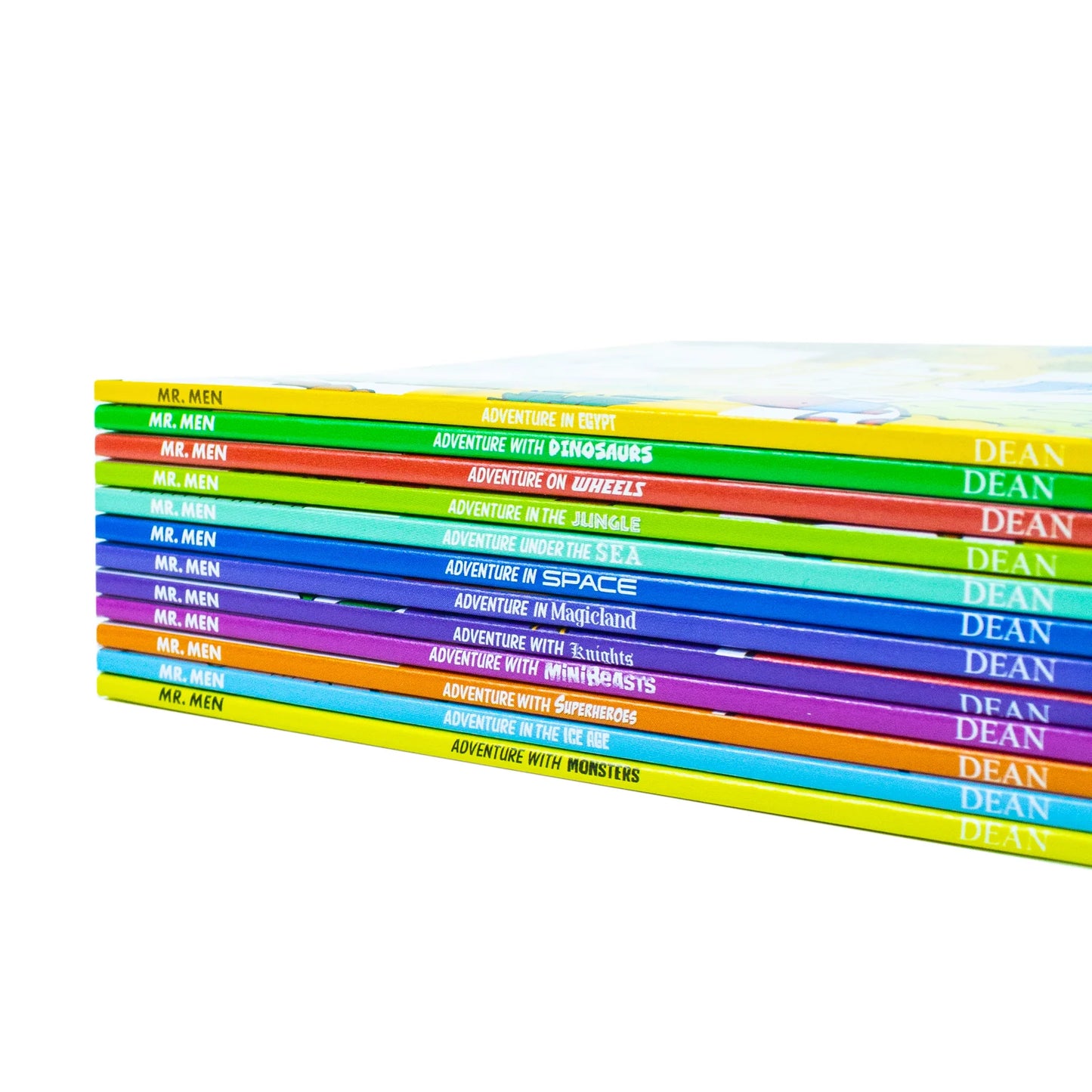 Mr. Men & Little Miss Adventures – 12 Book Collection Box Set: Monsters, Dinosaurs, Space & More - By Roger Hargreaves - Paperback
