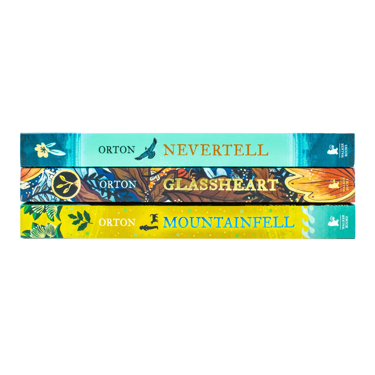 Katharine Orton Collection – 3 Book Set: Nevertell, Glassheart & Mountainfell - By Katharine Orton - Paperback
