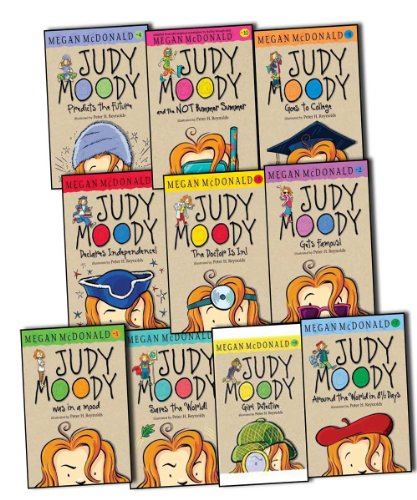 Judy Moody 10 Books Collection By Megan Mcdonald Pack Set (Gets Famous!, Saves t