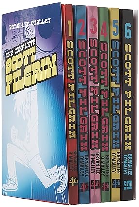 Scott Pilgrim 6 Books Collection Set