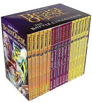 Beast Quest The Battle Collection 18 Books Series 4 - 6 Box Set by Adam Blade - Paperback