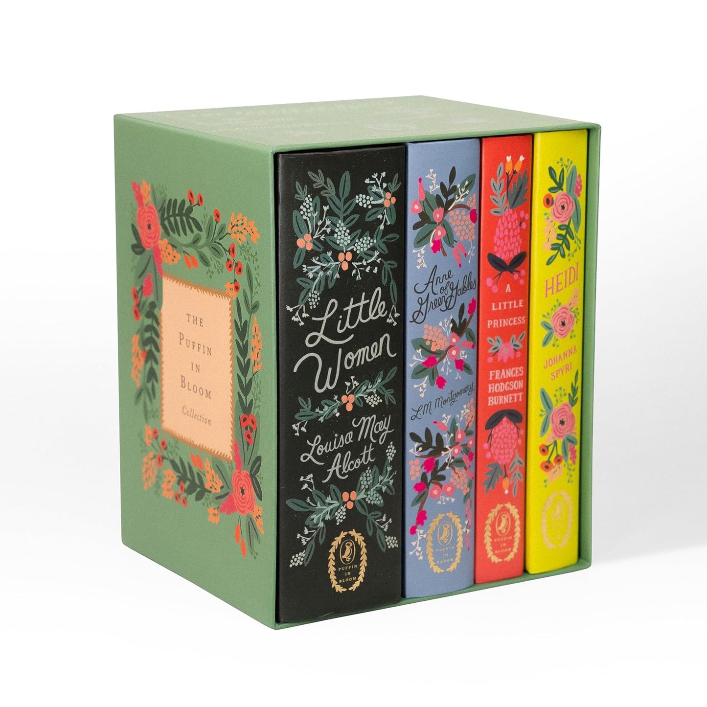 The Puffin in Bloom 4-Book Collection: Anne of Green Gables, Heidi, Little Women, and a Little Princess