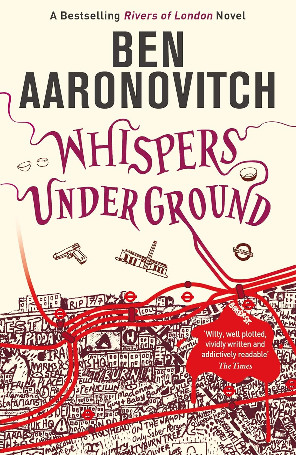 Rivers of London Series Collection 7 Books Set: Rivers of London, Moon Over Soho, Whispers Under Ground, Broken Homes, Foxglove Summer, The Hanging Tree, Lies Sleeping - By Ben Aaronovitch - Paperback
