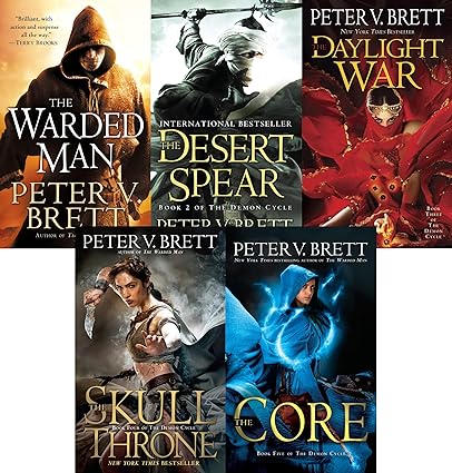 The Demon Cycle Series Peter V. Brett Collection 5 Books Set