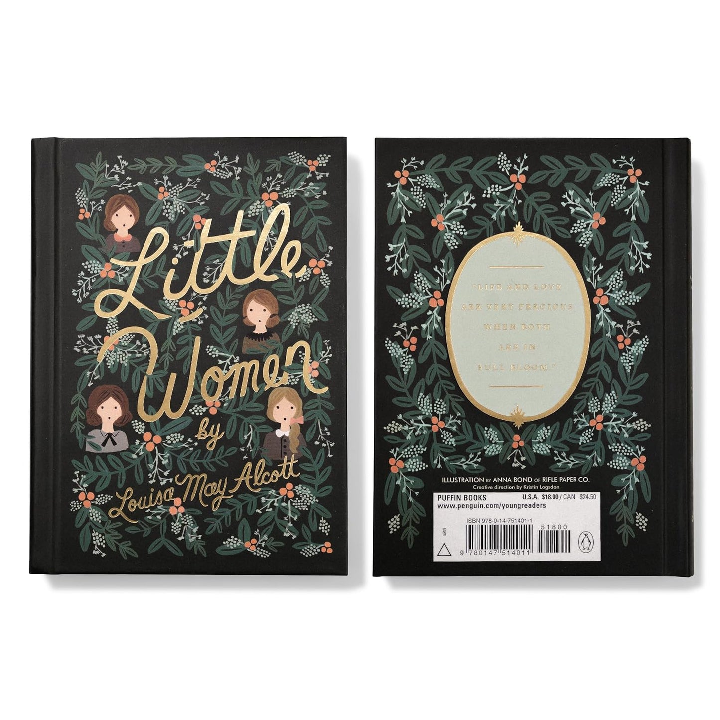 The Puffin in Bloom 4-Book Collection: Anne of Green Gables, Heidi, Little Women, and a Little Princess
