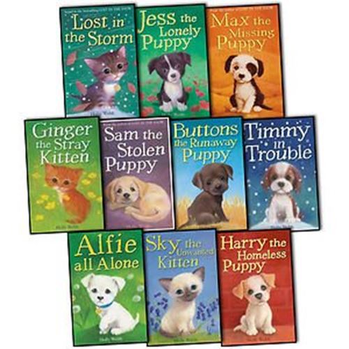 Holly Webb 10 books Collection Puppy and kitten Childrens Gift Set Sophy William