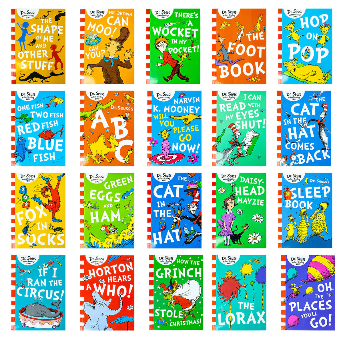 Dr. Seuss's Reading Ladder: A Perfect Collection of Classic Dr Seuss Stories. To Learn to Read