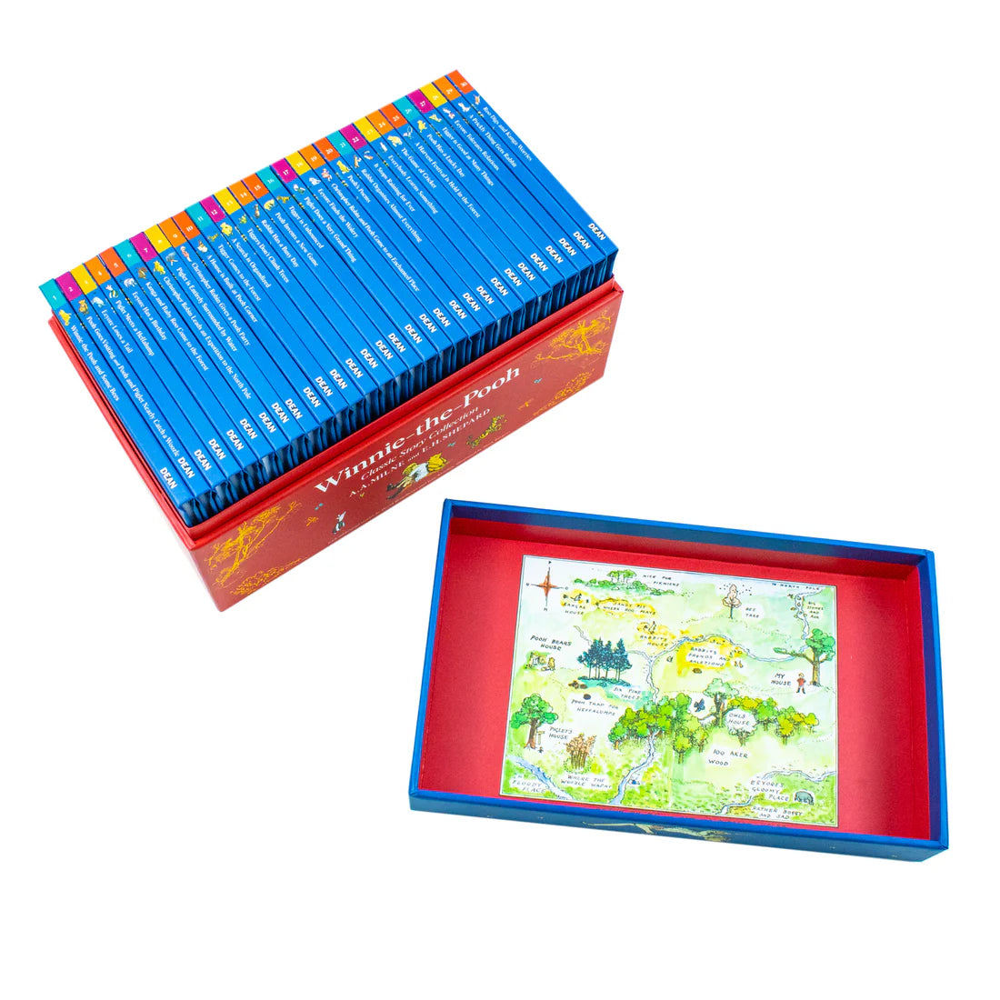 Winnie the Pooh Complete Collection 30 Books Box Set - A A Milne - Slipcase - Hardcover