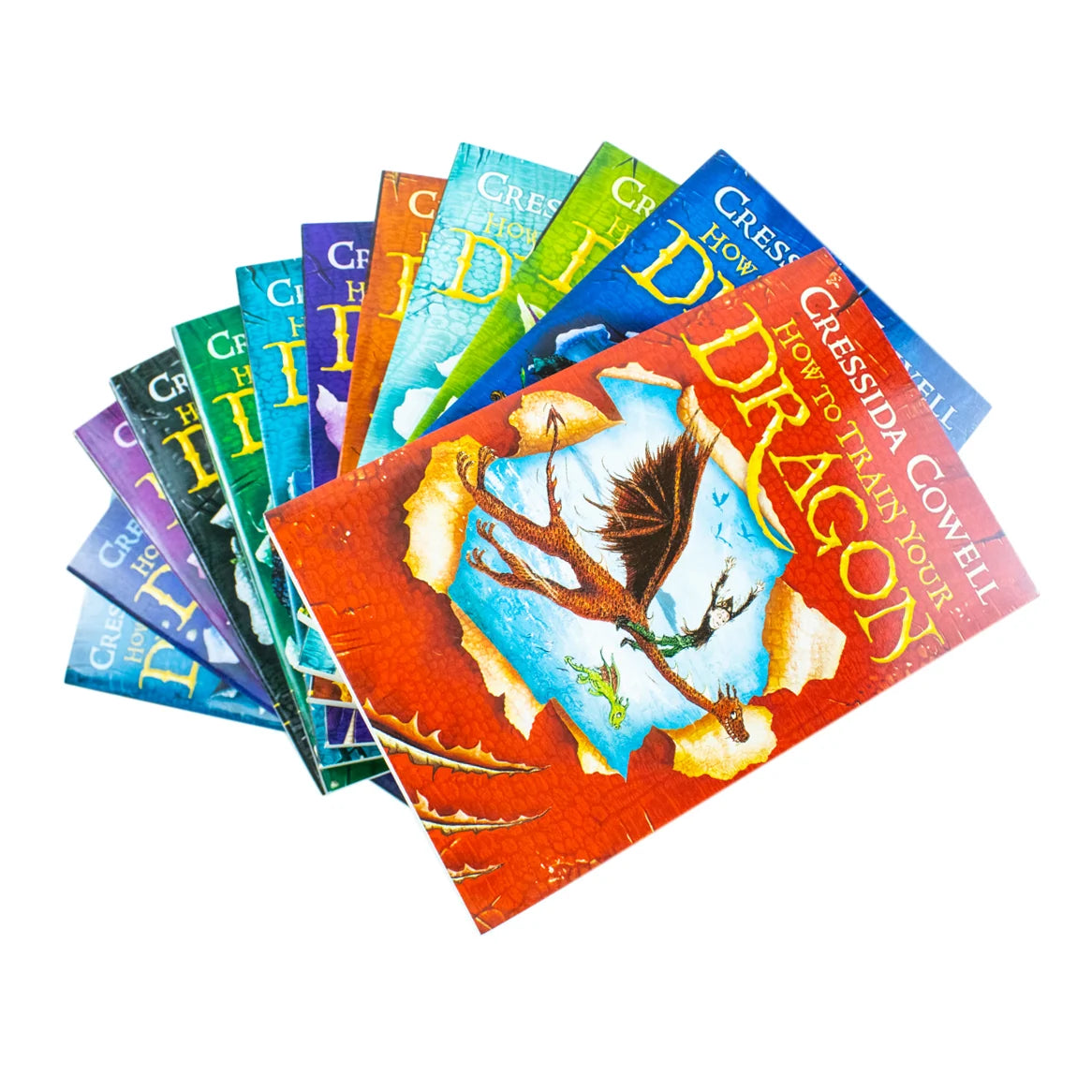 How to Train Your Dragon Collection – 12 Book Set: Complete Series - By Cressida Cowell - Paperback