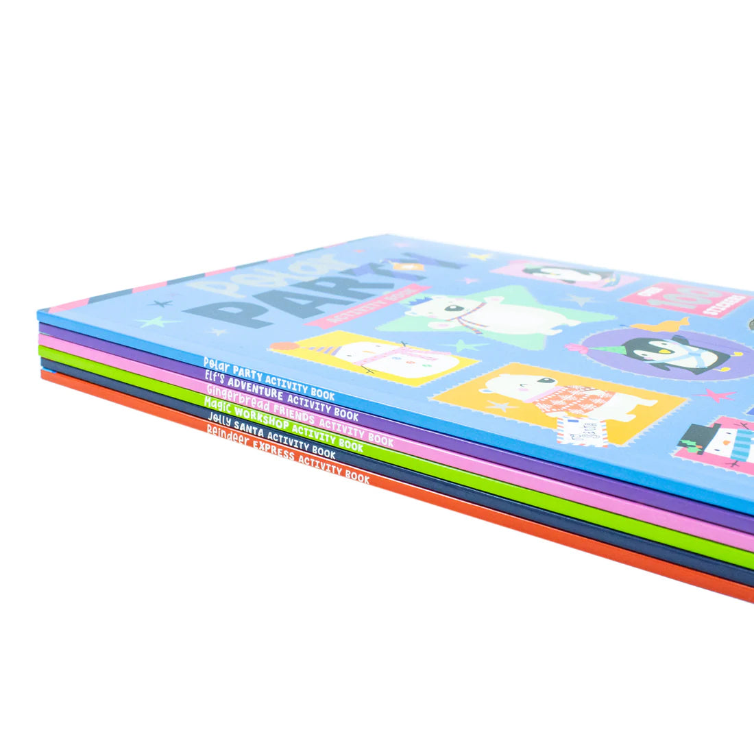 Children's Christmas Activity Fun 6 Book Collection Set