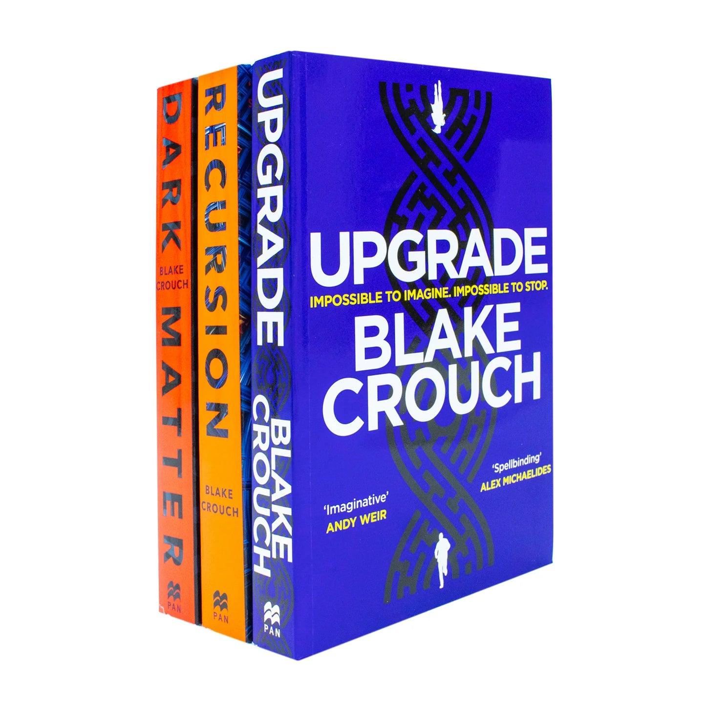 Blake Crouch Book Collection: Recursion, Dark Matter, Upgrade – Best-Selling Sci-Fi Thriller 3-Book Set - By Blake Crouch - Paperback International Editions