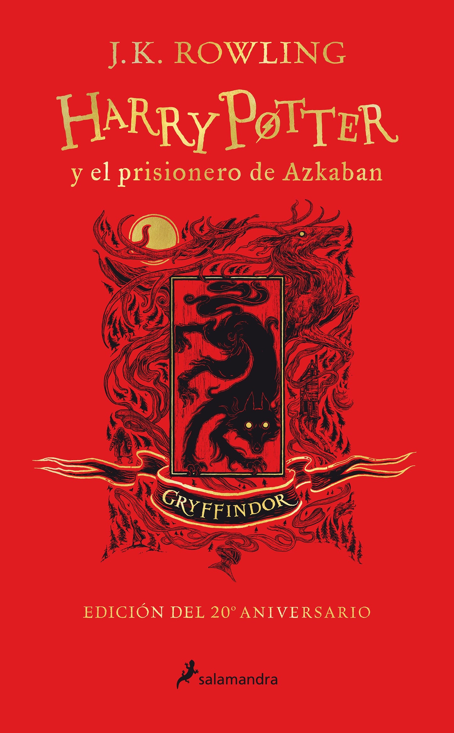 Harry Potter Tapa Dura - Casa Gryffindor Versión Especial en Español - Libros 1-7 - J. K. Rowling -  Hardcover