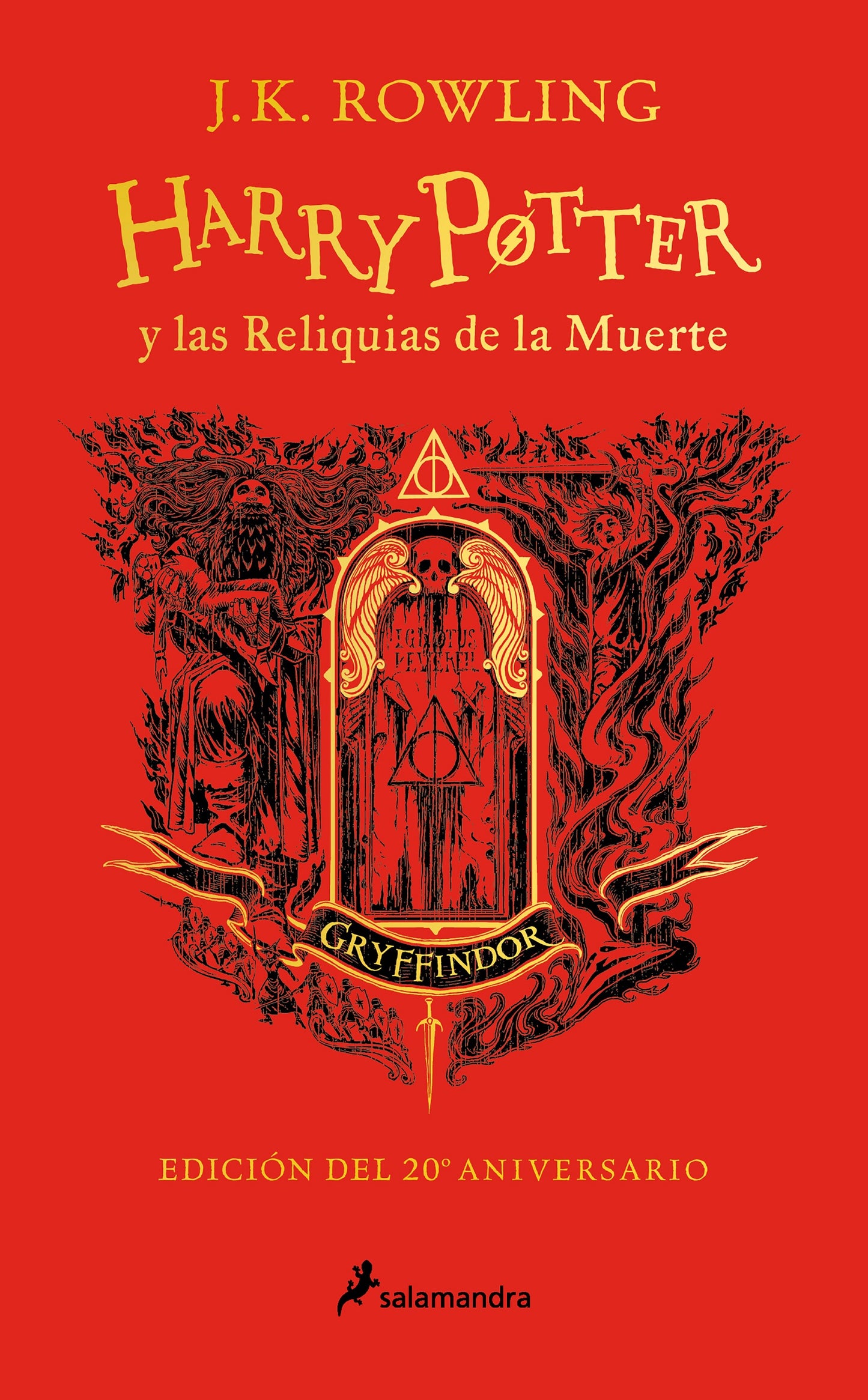 Harry Potter Tapa Dura - Casa Gryffindor Versión Especial en Español - Libros 1-7 - J. K. Rowling -  Hardcover