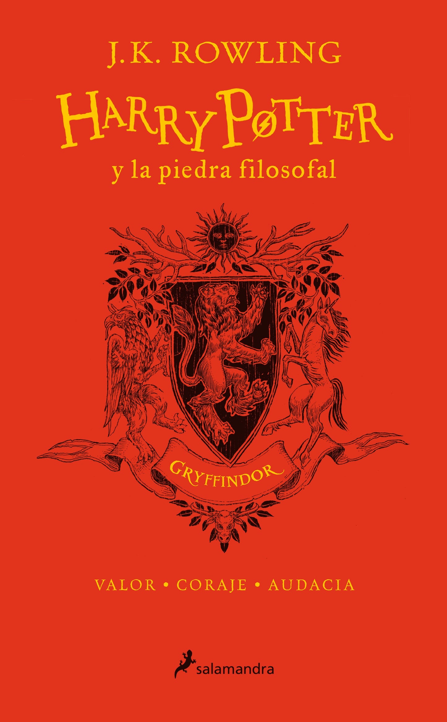 Harry Potter Tapa Dura - Casa Gryffindor Versión Especial en Español - Libros 1-7 - J. K. Rowling -  Hardcover