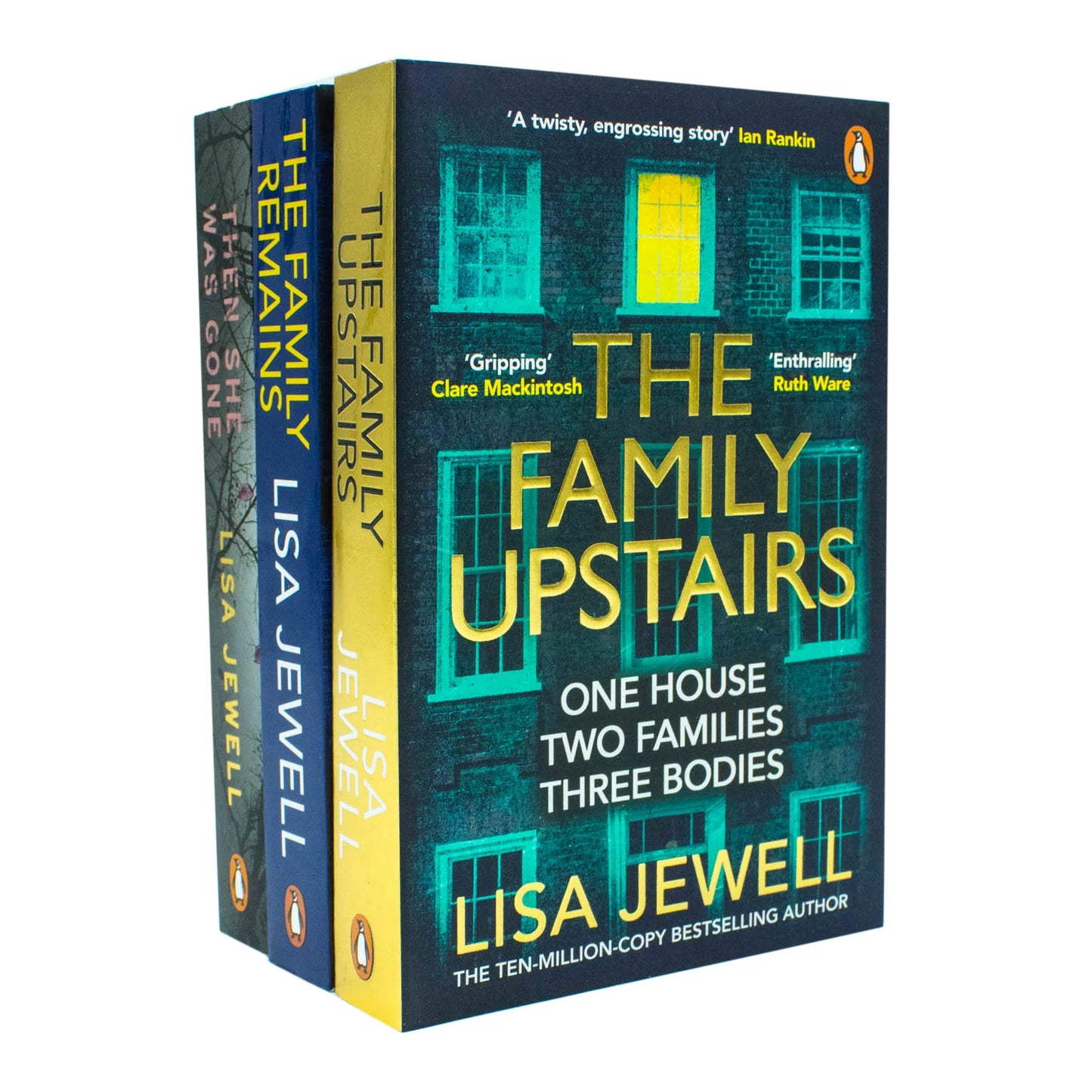 Lisa Jewell Collection – 3 Book Set: The Family Upstairs, The Family Remains & Then She Was Gone - By Lisa Jewell - Paperback