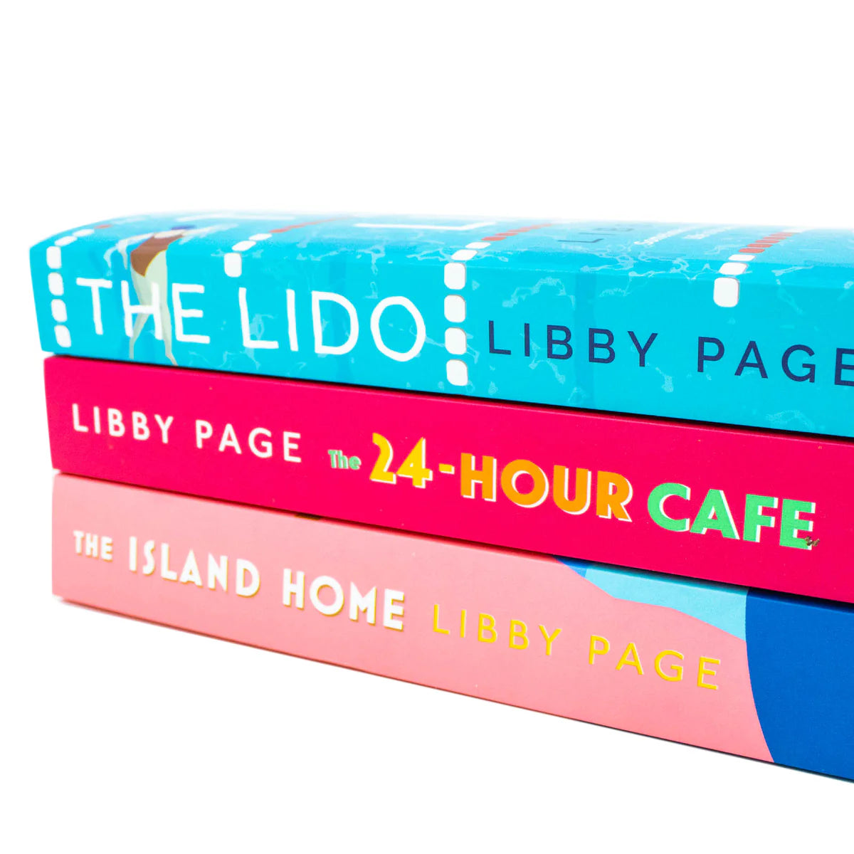 Three Book Set: The Lido, The 24 Hour Cafe, The Island Home by Libby Page - Paperback