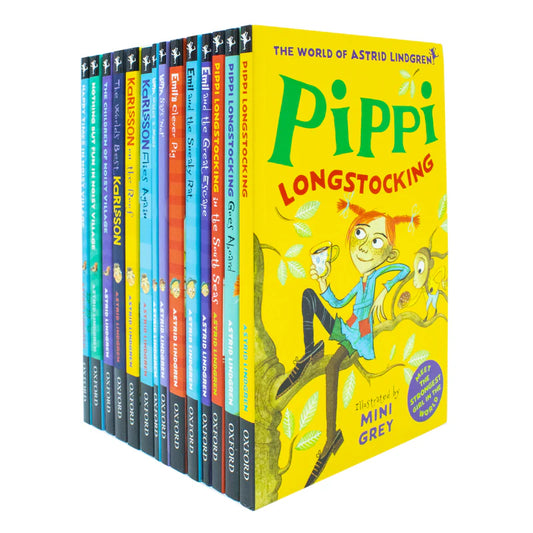 Astrid Lindgren Collection 14 Books Set