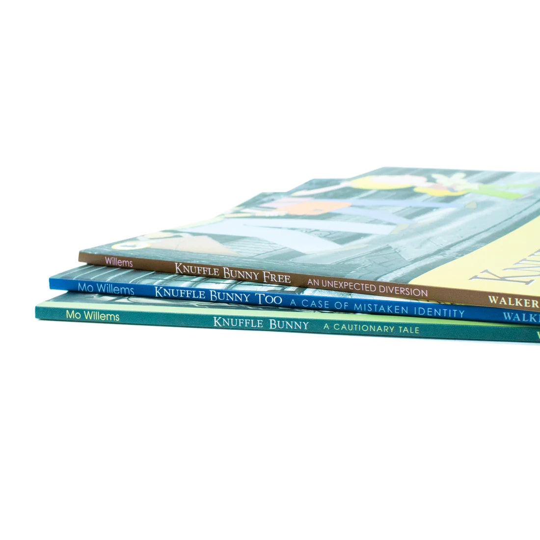 Knuffle Bunny Series Collection 3 Books Set by Mo Willems – Beloved Children's Picture Book Series: Knuffle Bunny, Knuffle Bunny Too, Knuffle Bunny Free -By Mo Willems - Paperback Large Format