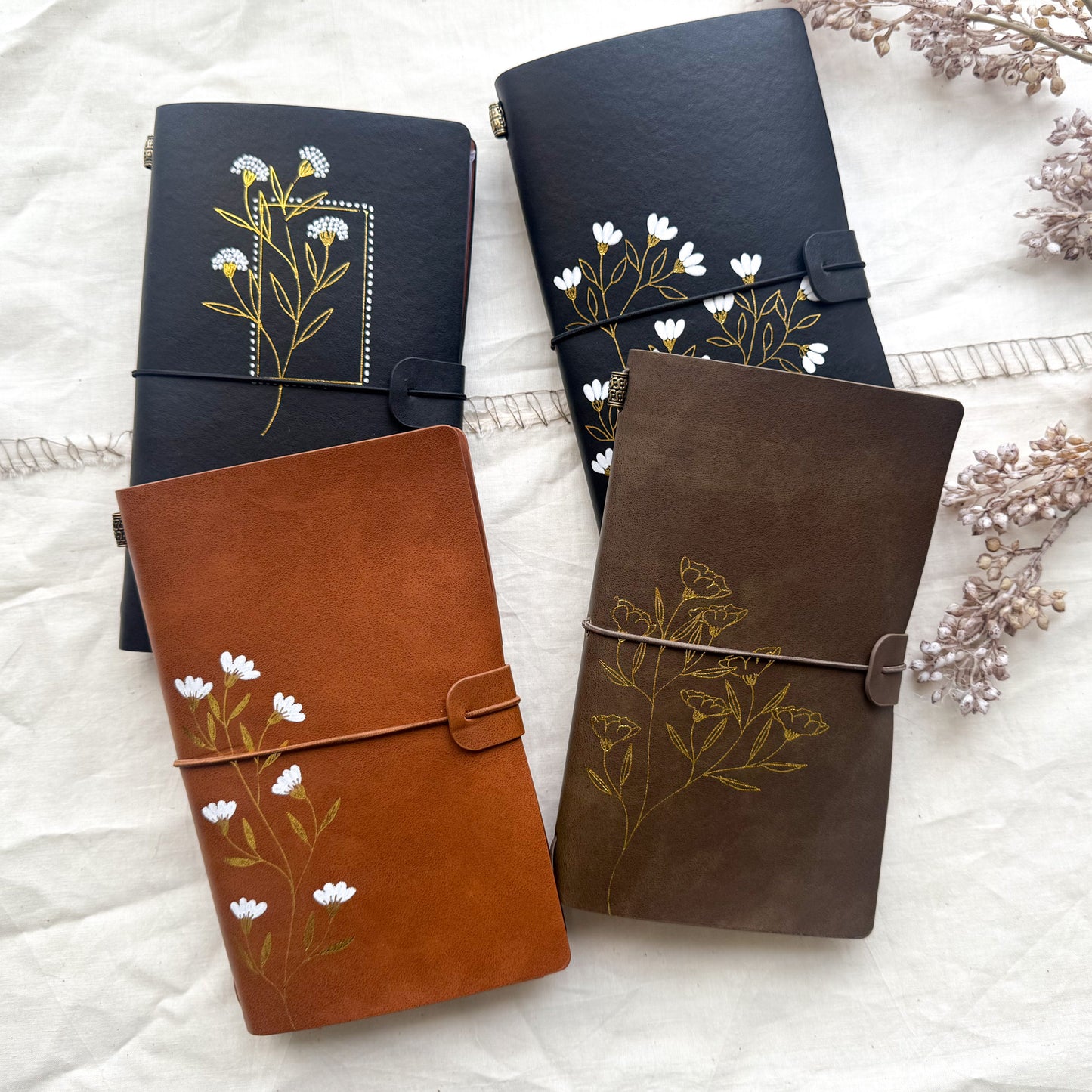 Travel Journal with Impression Stamping Kit