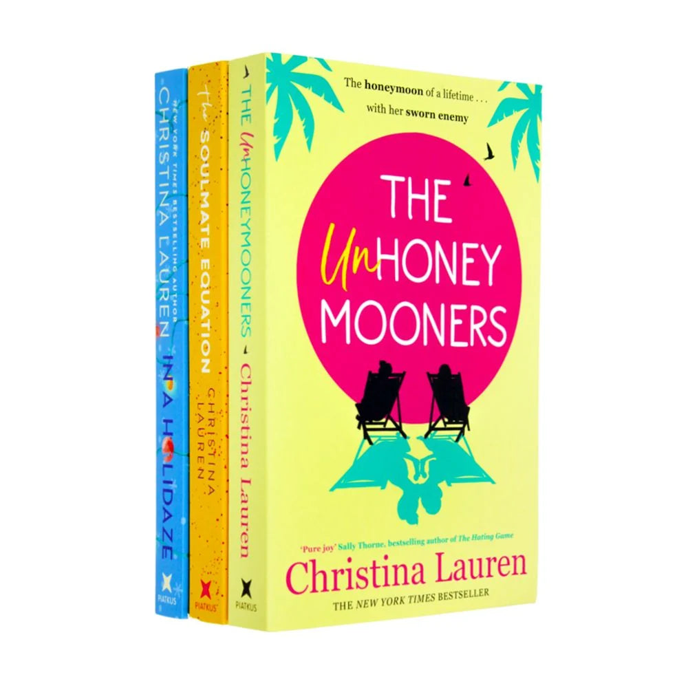 Christina Lauren Collection – 3 Book Set: The Unhoneymooners, In a Holidaze & The Soulmate Equation - By Christina Lauren - Paperback