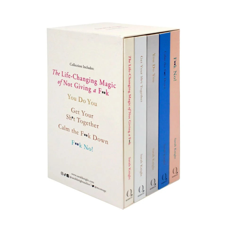 The No Fcks Given Guide – 5 Book Collection Set: The Life-Changing Magic of Not Giving a Fck & More - By Sarah Knight