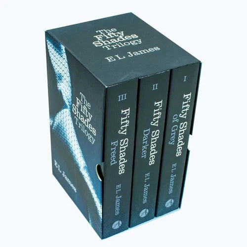 Fifty Shades Trilogy – Complete 3 Book Collection: Fifty Shades of Grey, Fifty Shades Darker & Fifty Shades Freed - By E L James - Paperback