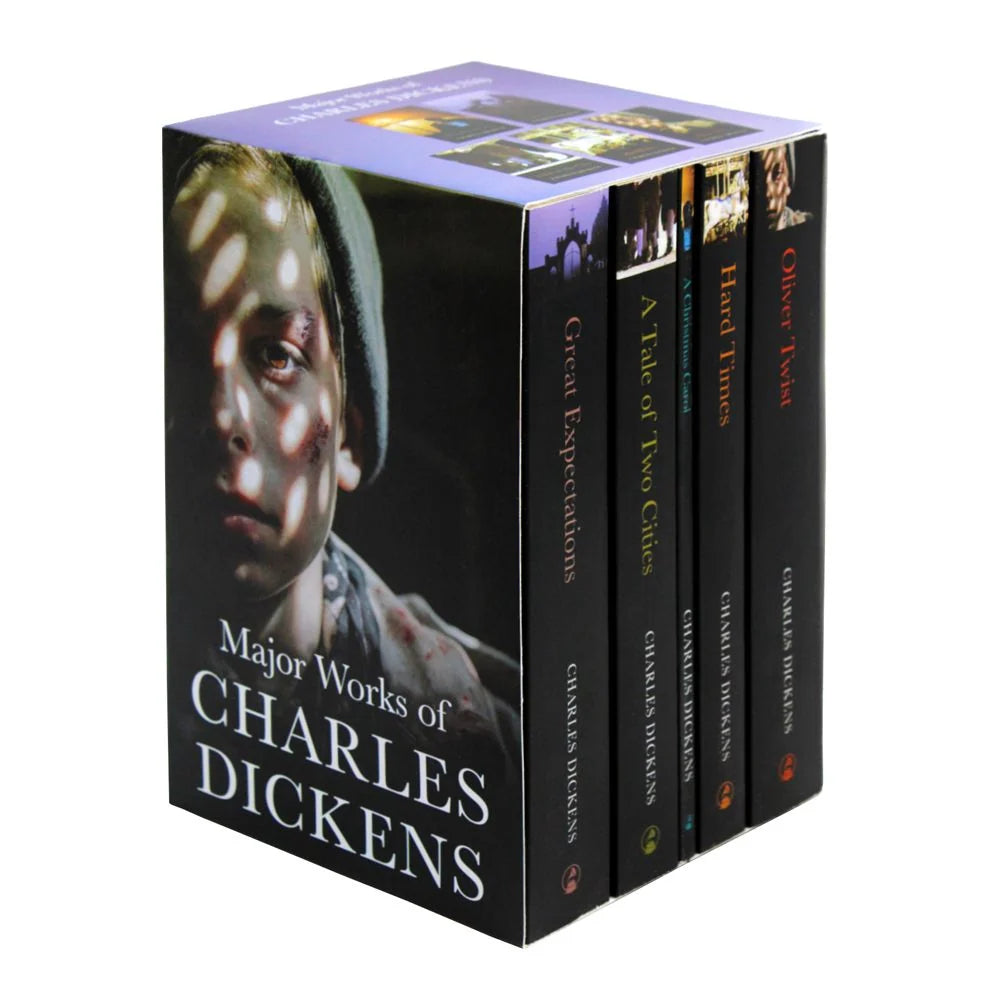Charles Dickens Collection – 5 Book Box Set: Major Works of Classic Victorian Fiction - By Charles Dickens - Boxed Set - Paperback