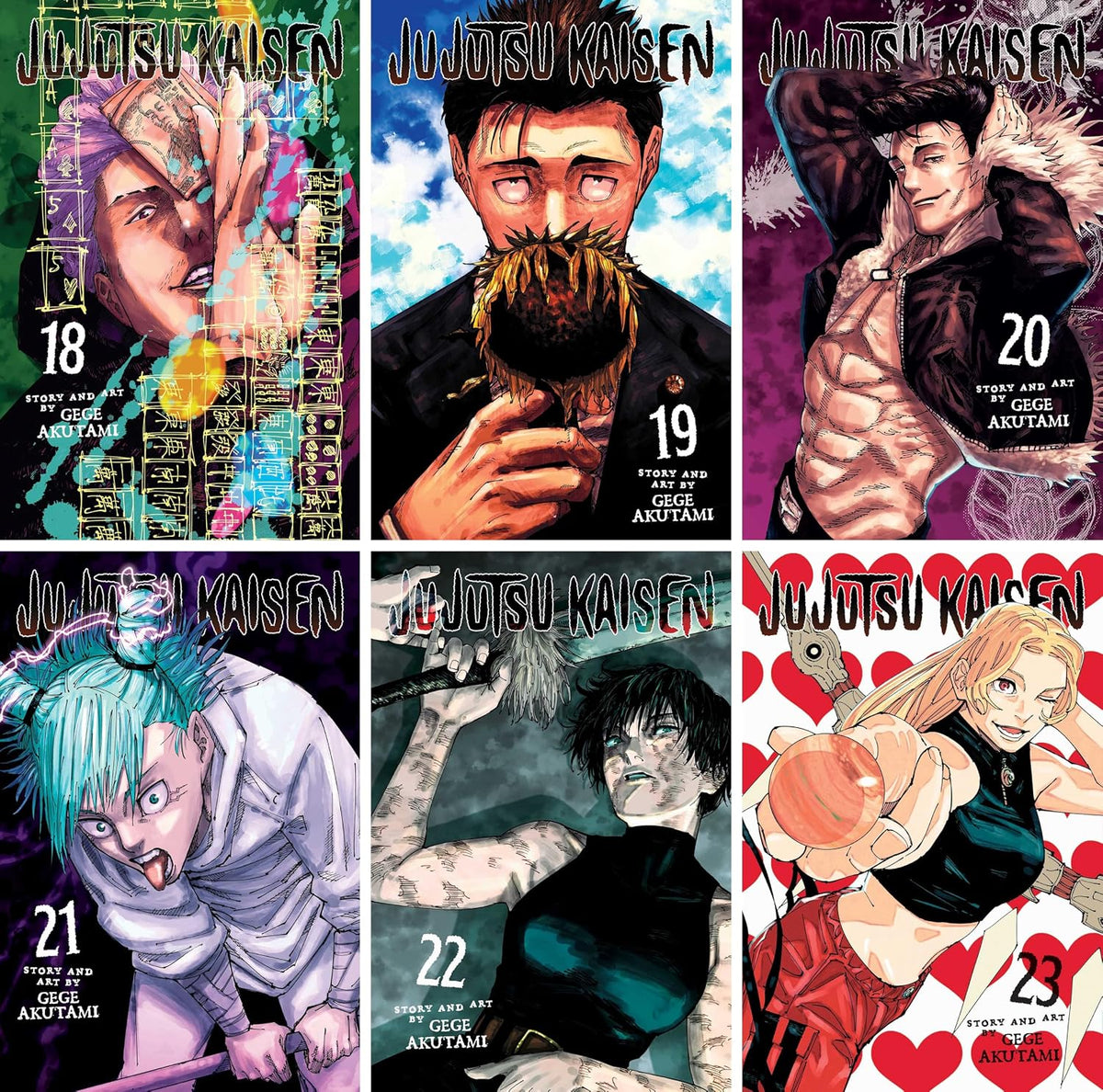 Jujutsu Kaisen – Complete 34 Book Manga Collection: Volumes 0–30, Official Character Guide & More - By Gege Akutami - Paperback