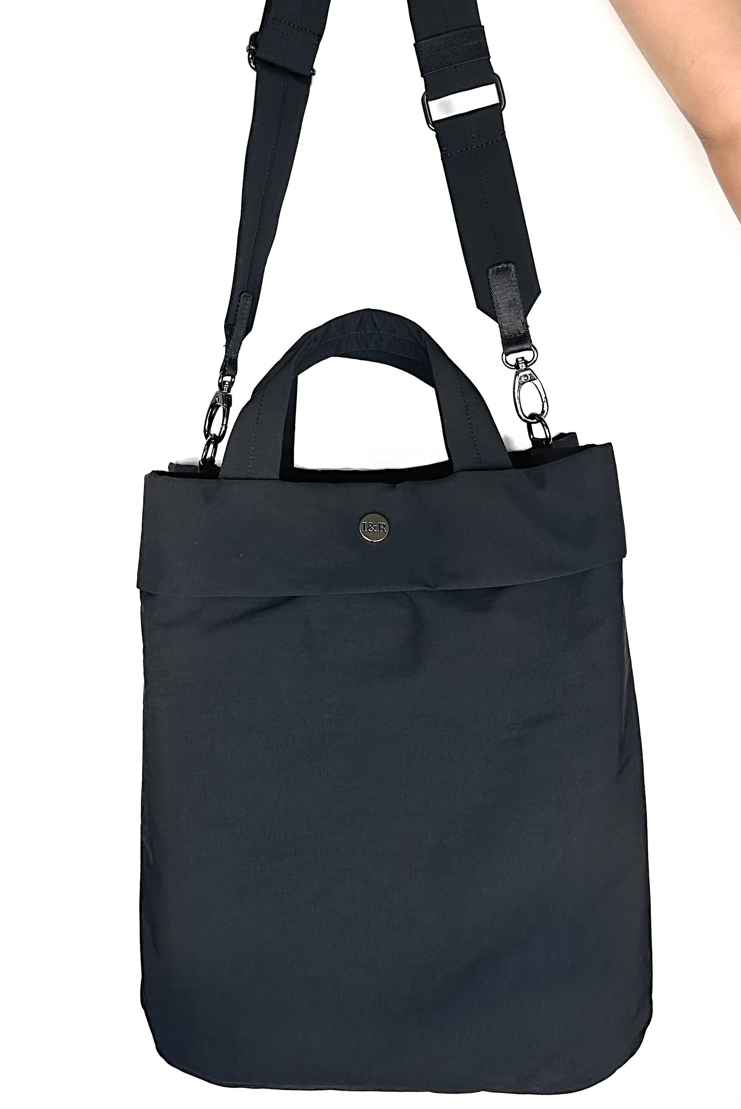Iris' Favorite Tote Bag (#5003) Large Zippered Canvas Tote Bag - By Iris & Rainbow