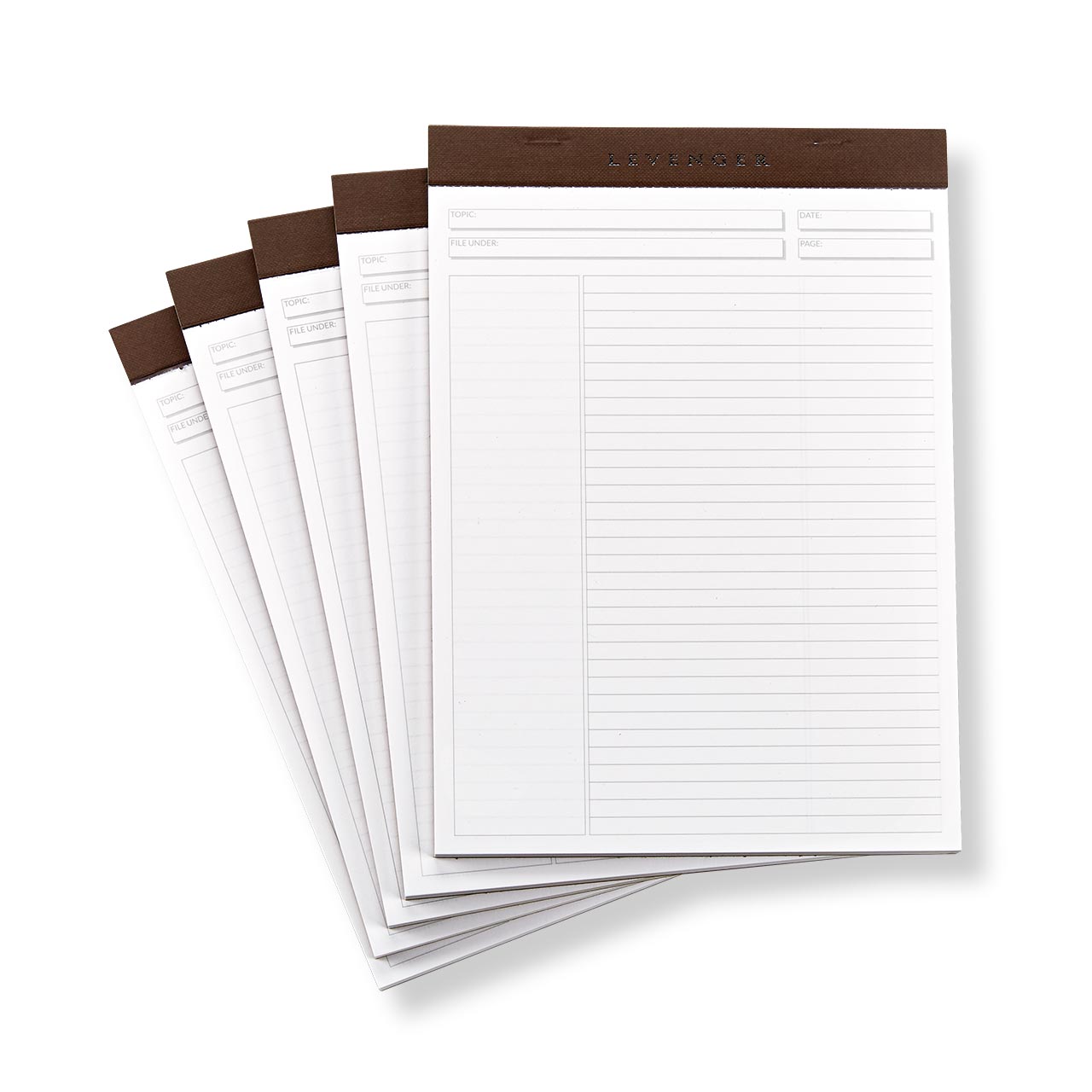 Freeleaf Annotation Ruled Pads (set of 5)