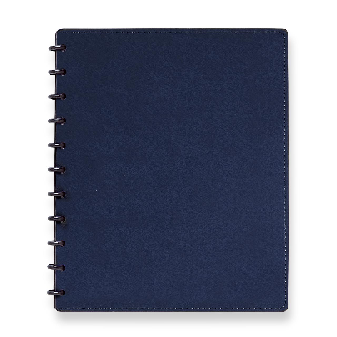 Circa Smooth Sliver Discbound Notebook with Pockets
