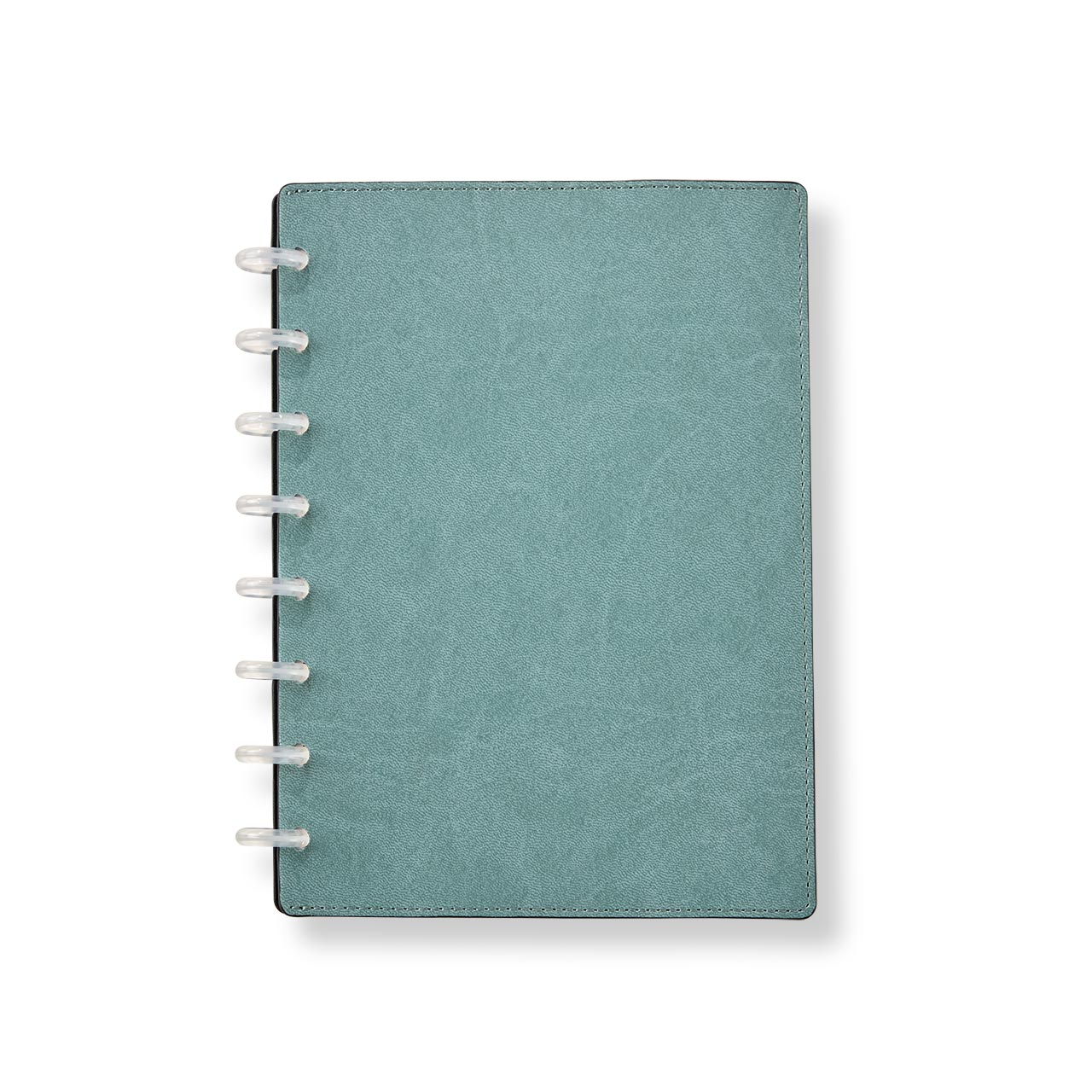 Circa Smooth Sliver Discbound Notebook with Pockets