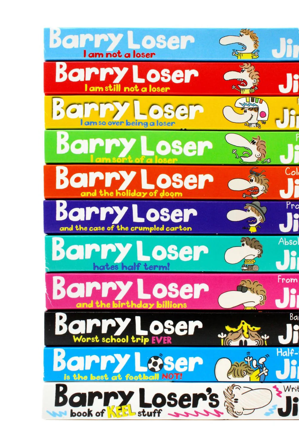 Barry Loser Ten-Book Collection Set - Jim Smith - Paperback - I am not a Loser, Best at Football NOT, and More