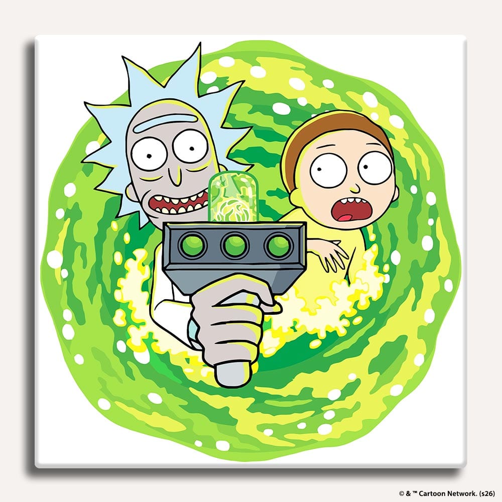 Rick & Morty - Paint By Numbers Kit