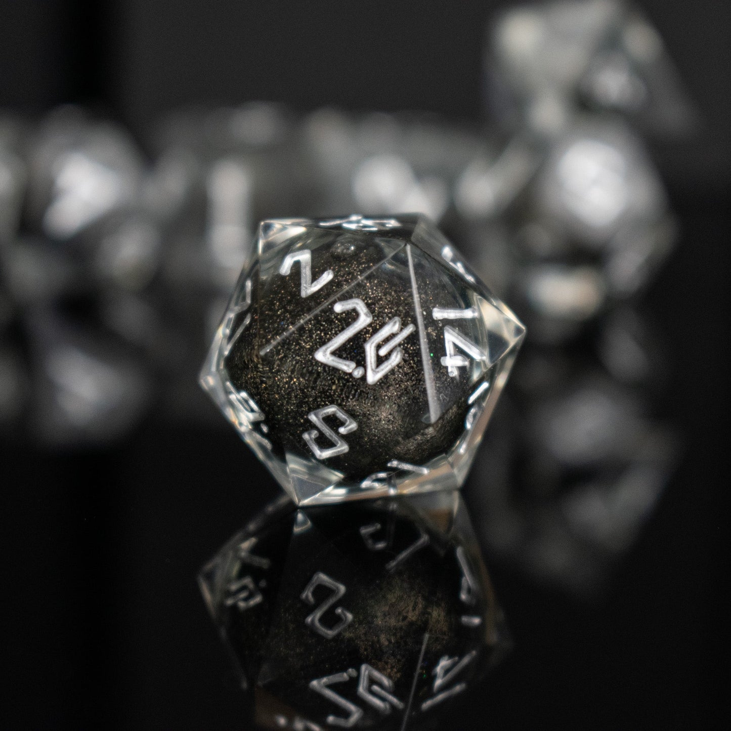Pre-Order || Ashes of My Enemies Liquid Core Dice Set
