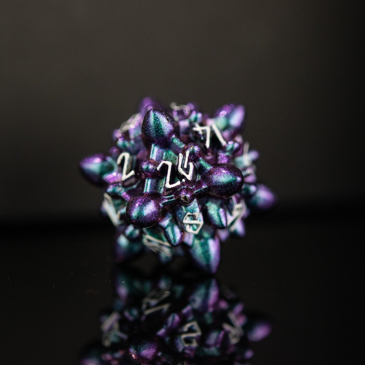 PRE-ORDER || Asteroid Fields Metal Dice Set - Juno