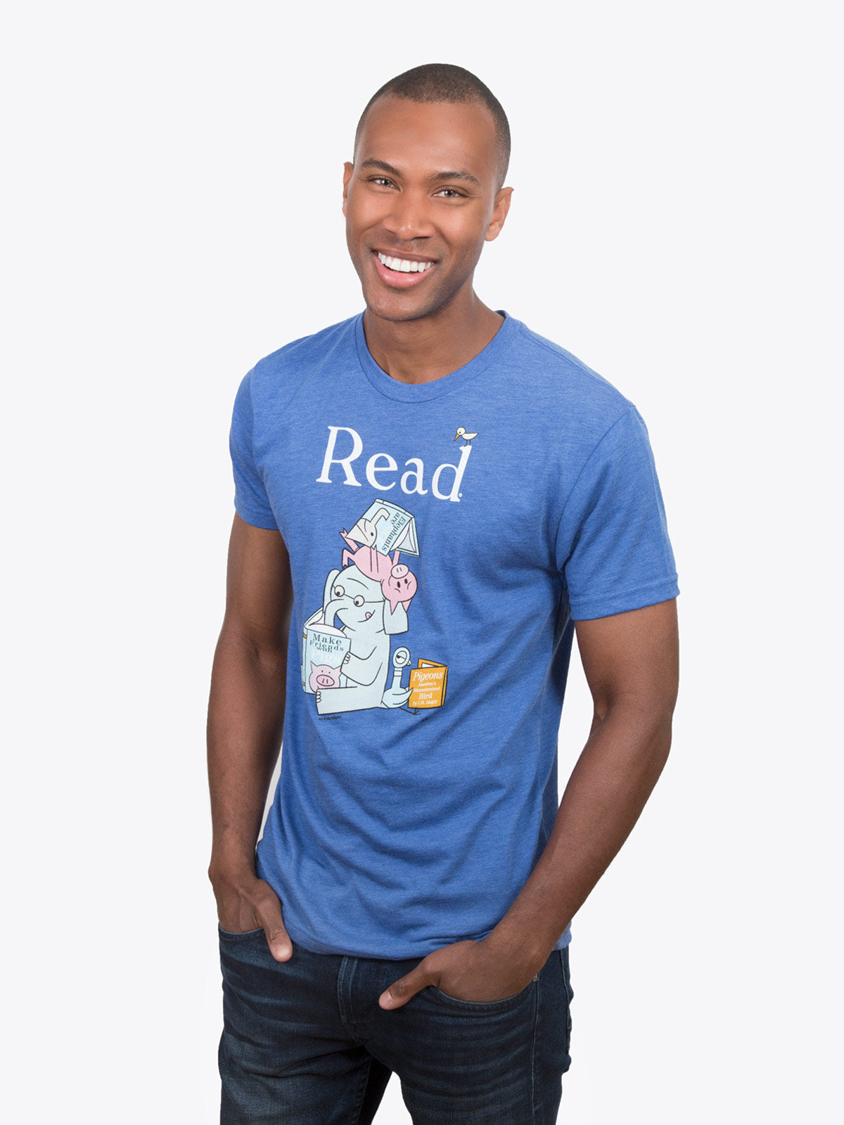 ELEPHANT & PIGGIE Read Unisex T-Shirt