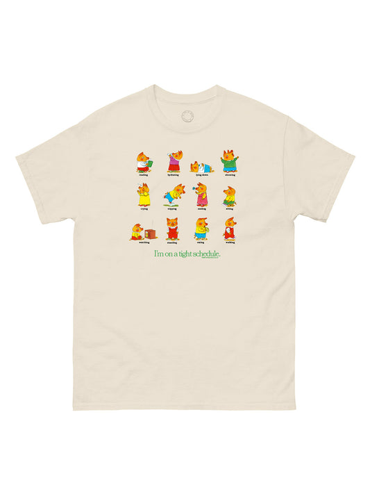 Richard Scarry: Tight Schedule Unisex T-Shirt