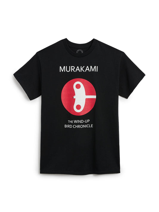 Murakami The Wind-Up Bird Chronicle Unisex Black T-Shirt
