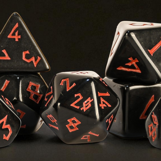 Banishment Acrylic Dice Set