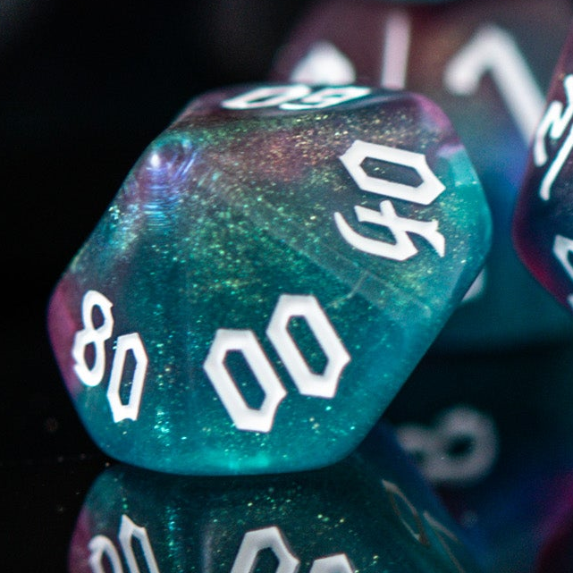 Pre-Order || Bard Class Acrylic Dice Set