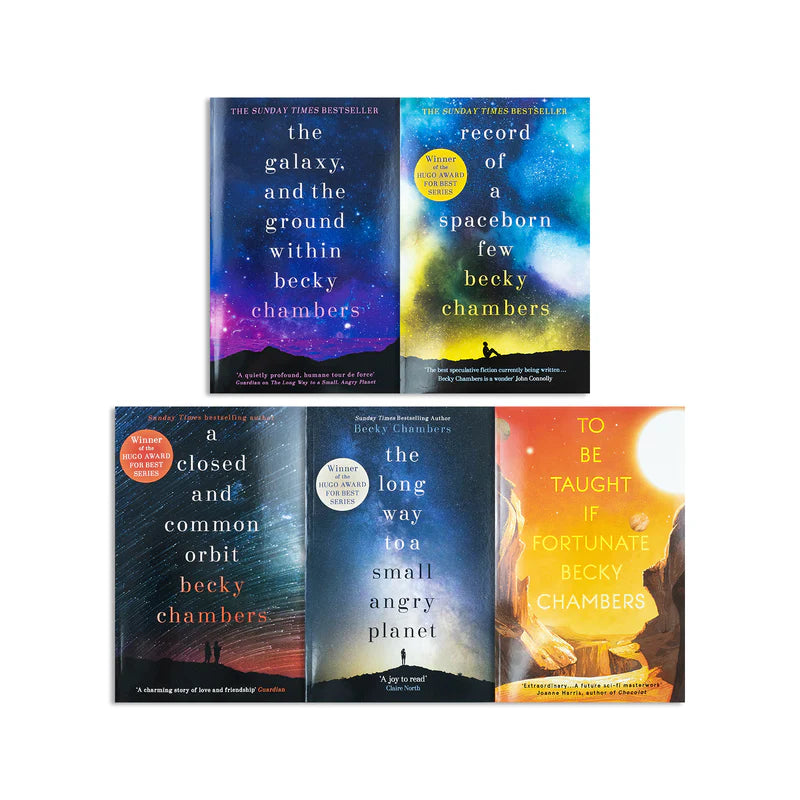 Wayfarers Series Collection 5 Books Set By Becky Chambers